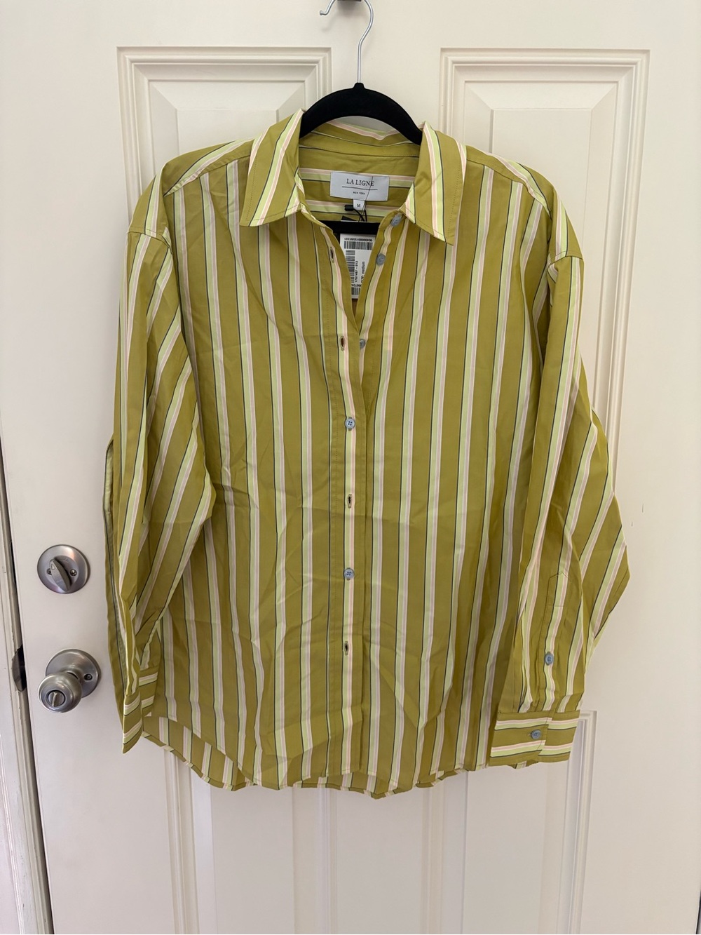 La Ligne Shelby Shirt NWT Size Medium - Picture 2 of 8